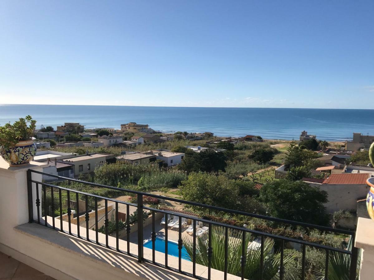 Villa Ceni - Appartamenti Con Camere, Cucina, Wc E Terrazza Sul Mare In Villa Con Piscina, Giardino E Parcheggio Marinella di Selinunte Ngoại thất bức ảnh